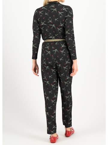 Blutsgeschwister Jumpsuit "The Coolest on Earth" zwart/groen/rood