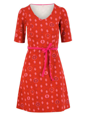 Blutsgeschwister Jurk "Home Cute little fruity girl" rood/lichtroze