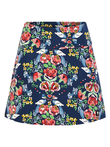 Blutsgeschwister Rok "Molto Bene" donkerblauw/meerkleurig