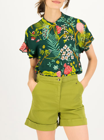 Blutsgeschwister Szorty "Hipsta Holiday Scout" w kolorze zielonym