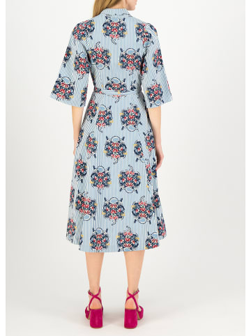 Blutsgeschwister Kleid "Sneaky Diamond" in Hellblau/ Bunt