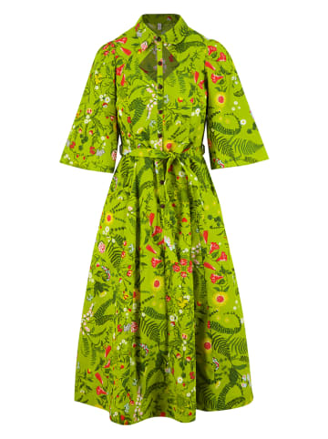 Blutsgeschwister Jurk "Sneaky Diamond" groen