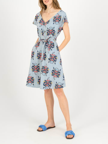 Blutsgeschwister Jurk "True Love Hourglass" lichtblauw/meerkleurig