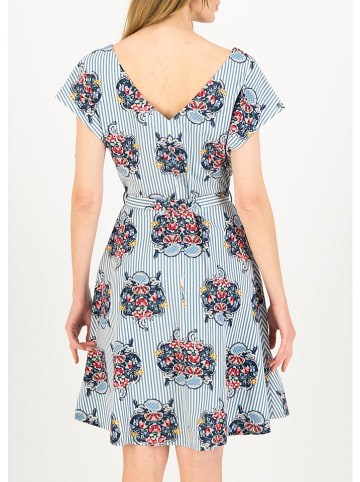 Blutsgeschwister Jurk "True Love Hourglass" lichtblauw/meerkleurig