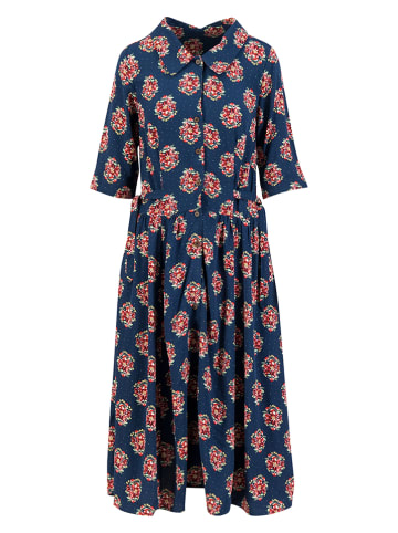 Blutsgeschwister Kleid "Memories of Meg" in Dunkelblau/ Bunt