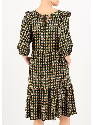 Blutsgeschwister Kleid "Fabala di Farfalla" in Schwarz/ Gelb