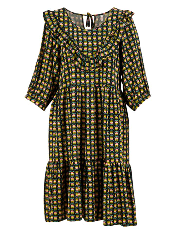 Blutsgeschwister Kleid "Fabala di Farfalla" in Schwarz/ Gelb