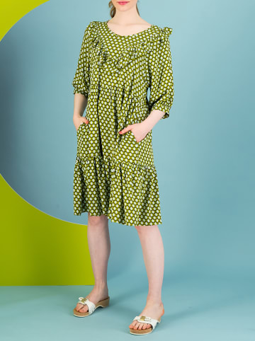 Blutsgeschwister Kleid "Fabala di Farfalla" in Grün