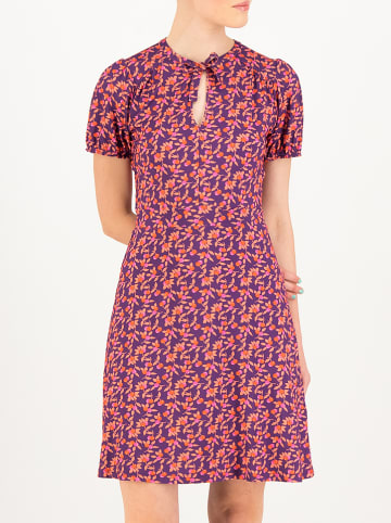 Blutsgeschwister Jurk "Fluffy Romance" paars/oranje