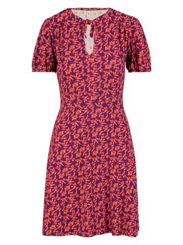 Blutsgeschwister Jurk "Fluffy Romance" paars/oranje