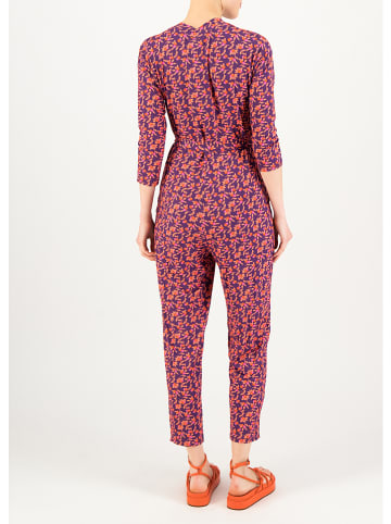 Blutsgeschwister Jumpsuit "Hello Fritjes" paars/meerkleurig