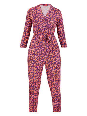 Blutsgeschwister Jumpsuit "Hello Fritjes" in Lila/ Bunt
