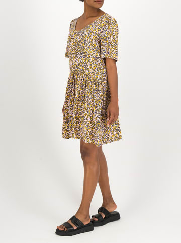 Blutsgeschwister Kleid "Hang on Honey Summer" in Beige/ Gelb/ Grau