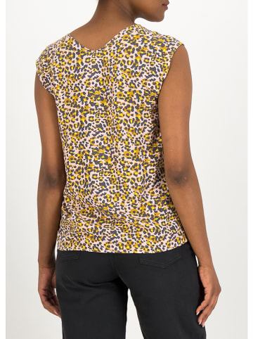 Blutsgeschwister Shirt "Lighthearted Diamond" geel/bruin/lichtroze
