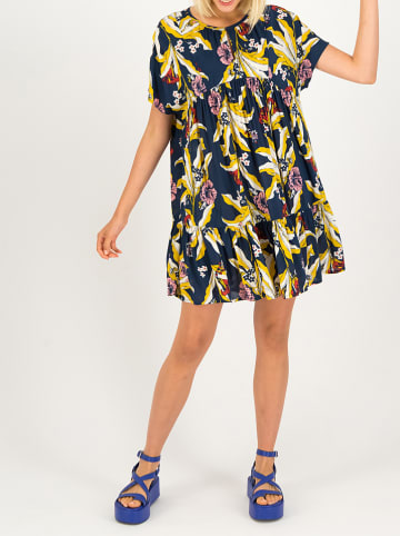 Blutsgeschwister Kleid "Seeds of Love" in Dunkelblau/ Bunt