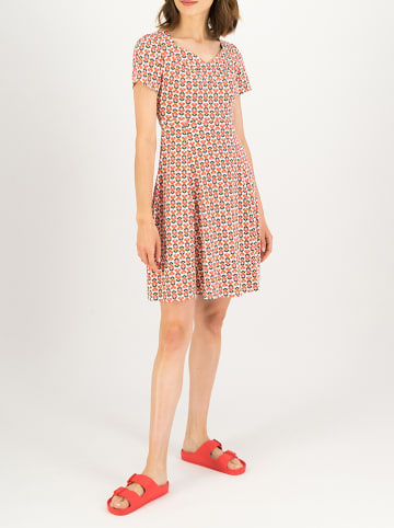 Blutsgeschwister Kleid "Sommerliebe" in Rot/ Grün/ Weiß