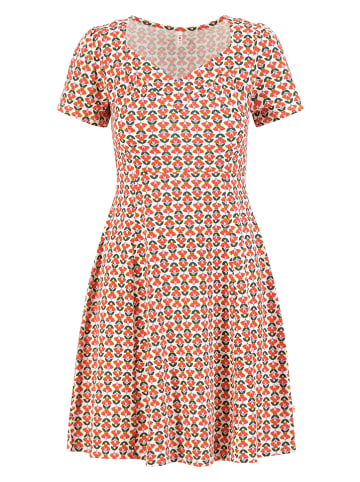 Blutsgeschwister Kleid "Sommerliebe" in Rot/ Grün/ Weiß