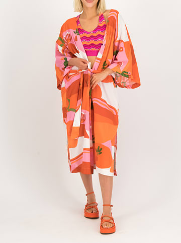 Blutsgeschwister Kimono "Magicmono" w kolorze pomarańczowym