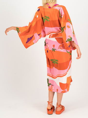 Blutsgeschwister Kimono "Magicmono" w kolorze pomarańczowym