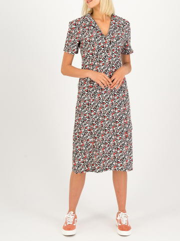 Blutsgeschwister Kleid "Working Mum" in Schwarz/ Weiß/ Rot