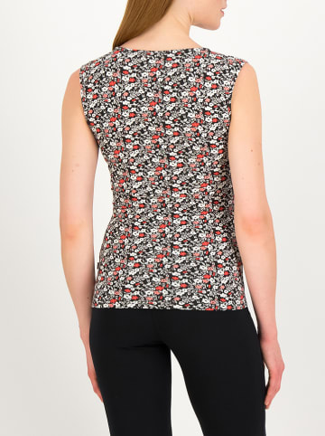 Blutsgeschwister Top "Mon Soleil Cache" zwart/rood/wit