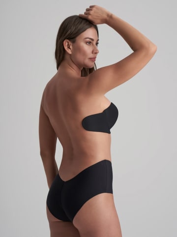 Bye Bra Pełne figi high waist w kolorze czarnym
