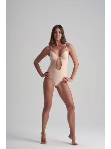 Bye Bra Body modelujące w kolorze beżowym