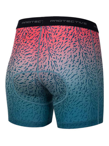 Protective Fietsboxershort "Mad Cat" turquoise