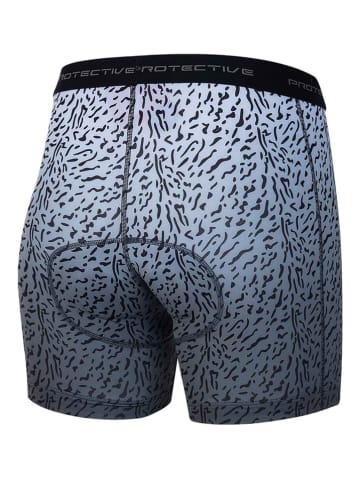 Protective Fietsboxershort "Mad Cat" antraciet