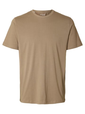 SELECTED HOMME Shirt in Beige