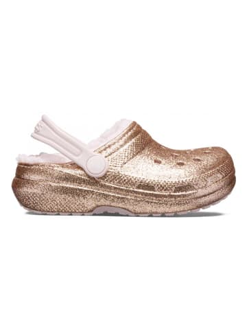 Crocs Chodaki w kolorze złotym