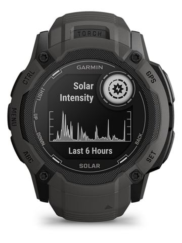 Garmin GPS-Multisport-Smartwatch "Instinct® 2X Solar" in Anthrazit