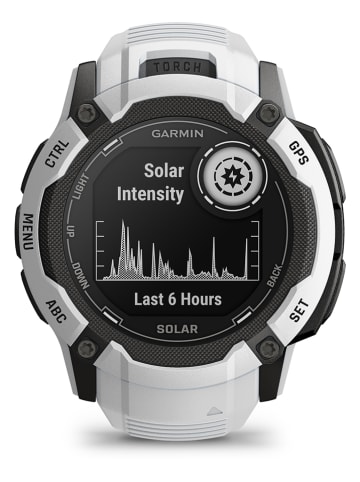 Garmin Multisport-Smartwatch "Instinct® 2X Solar" in Weiß