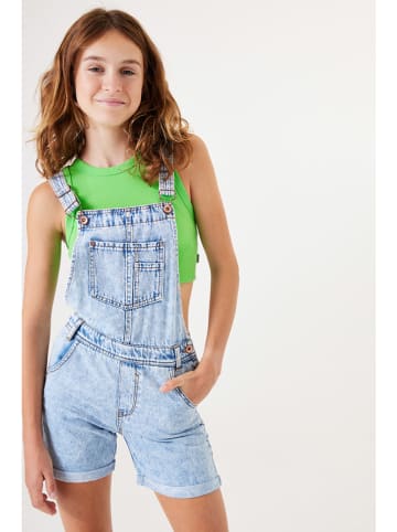 Garcia Jeans-Latzhose in Hellblau