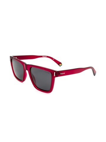 Polaroid Herren-Sonnenbrille in Rot/ Schwarz