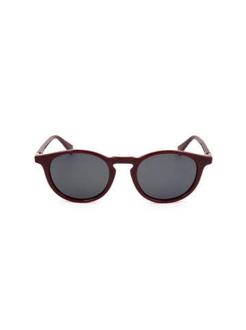 Polaroid Unisex-Sonnenbrille in Bordeaux/ Dunkelblau