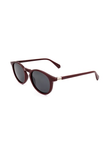Polaroid Okulary przeciwsłoneczne unisex w kolorze bordowo-granatowym