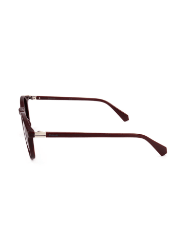 Polaroid Okulary przeciwsłoneczne unisex w kolorze bordowo-granatowym