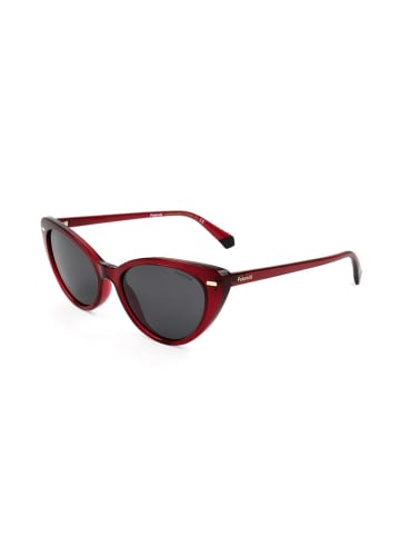 Polaroid Damen-Sonnenbrille in Bordeaux/ Schwarz