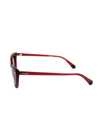 Polaroid Damen-Sonnenbrille in Bordeaux/ Schwarz