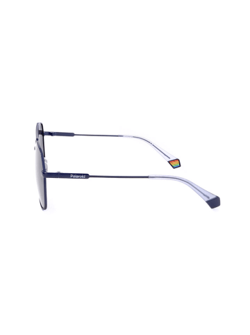Polaroid Unisex-Sonnenbrille in Dunkelblau