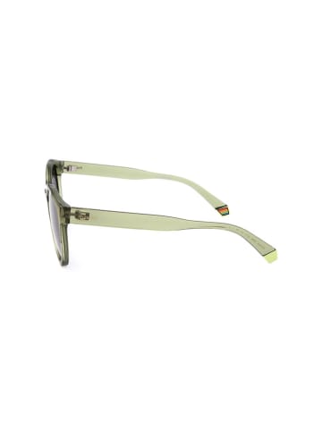 Polaroid Damen-Sonnenbrille in Grün/ Dunkelblau