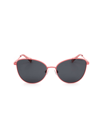 Polaroid Damskie okulary przeciwsłoneczne w kolorze różowo-czarnym