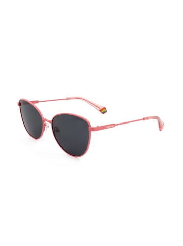 Polaroid Damskie okulary przeciwsłoneczne w kolorze różowo-czarnym