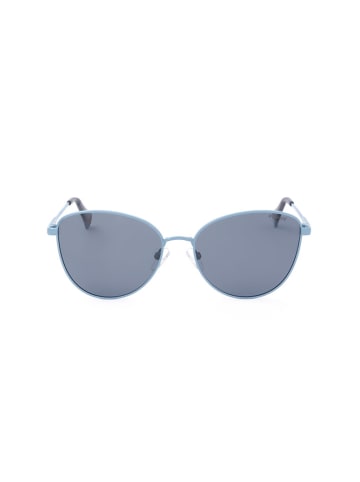 Polaroid Damskie okulary przeciwsłoneczne w kolorze błękitno-niebieskim