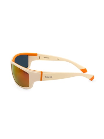 Polaroid Damen-Sonnenbrille in Beige/ Orange