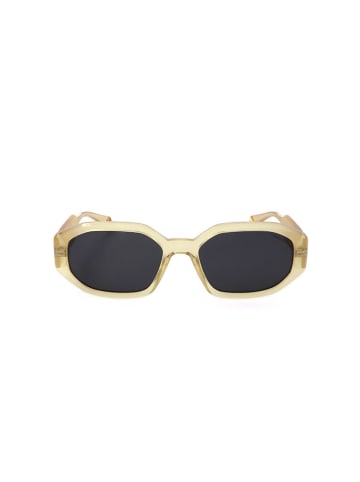 Polaroid Damen-Sonnenbrille in Beige/ Schwarz