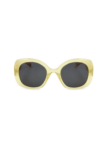 Polaroid Damen-Sonnenbrille in Gelb/ Schwarz