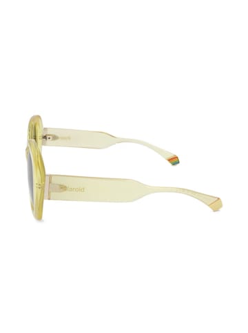 Polaroid Damen-Sonnenbrille in Gelb/ Schwarz