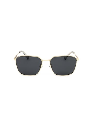 Polaroid Herren-Sonnenbrille in Schwarz/ Gold